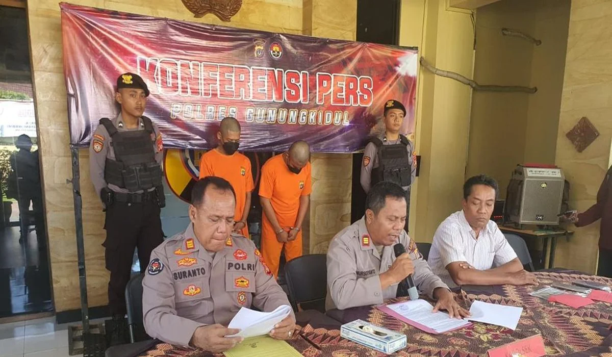 Dua Pria di Gunungkidul Curi Kambing Tetangga Untuk Modal Main Judi Online