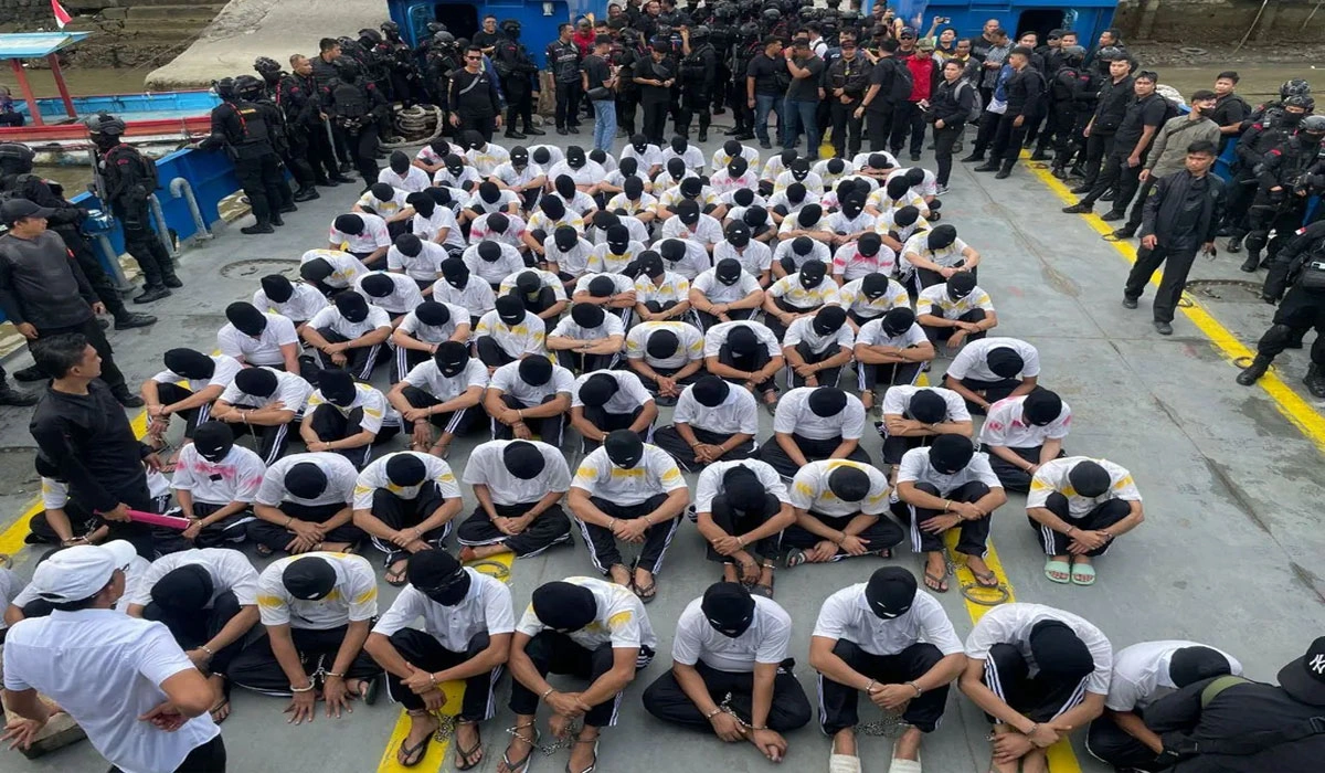 Pemindahan 1.000 Napi Narkotika Kelas Kakap ke Nusakambangan 2025