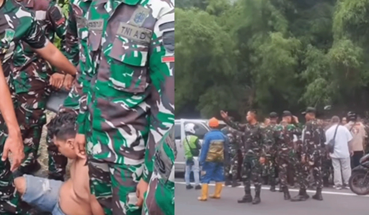 Disergap-Prajurit-TNI-Dua-Maling-Diselamatkan-Dari-Amukan-Massa
