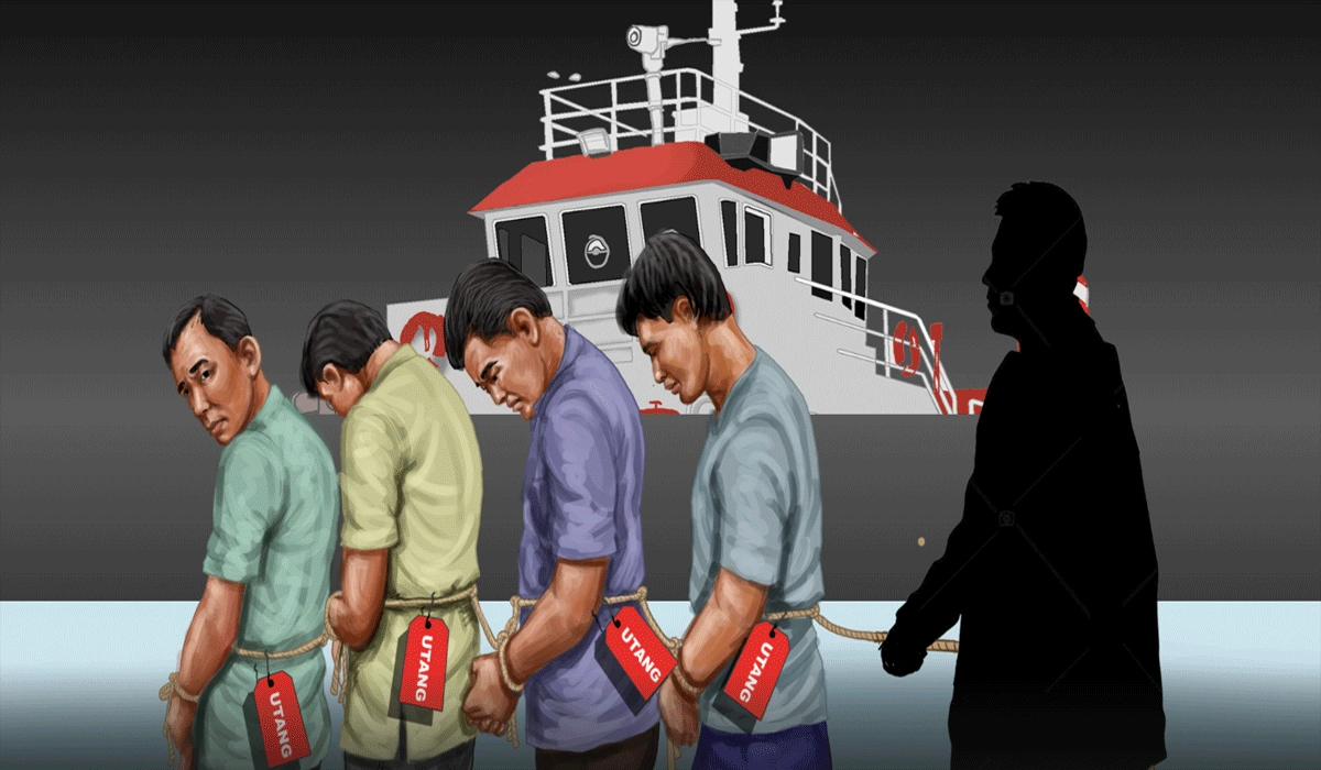 Polisi Bongkar Kapal Neraka di Pelabuhan Benoa, ABK Dievakuasi