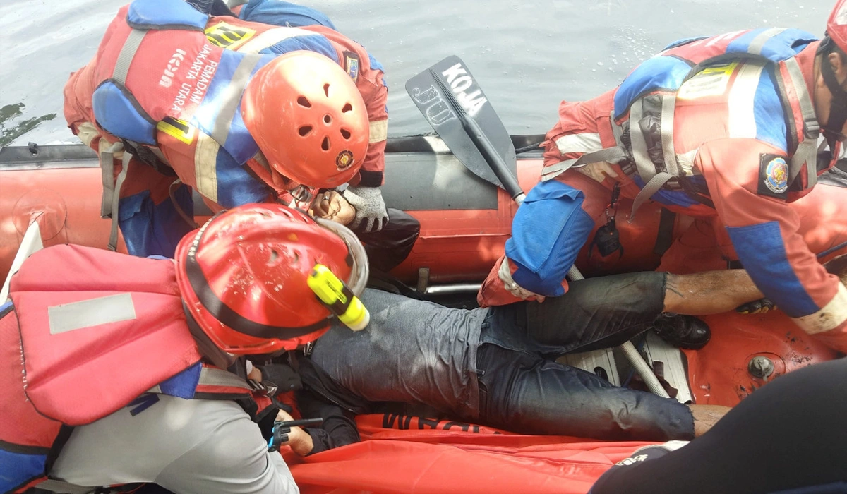 Maling Panik Lompat ke Kali Sunter, Ditemukan Tewas