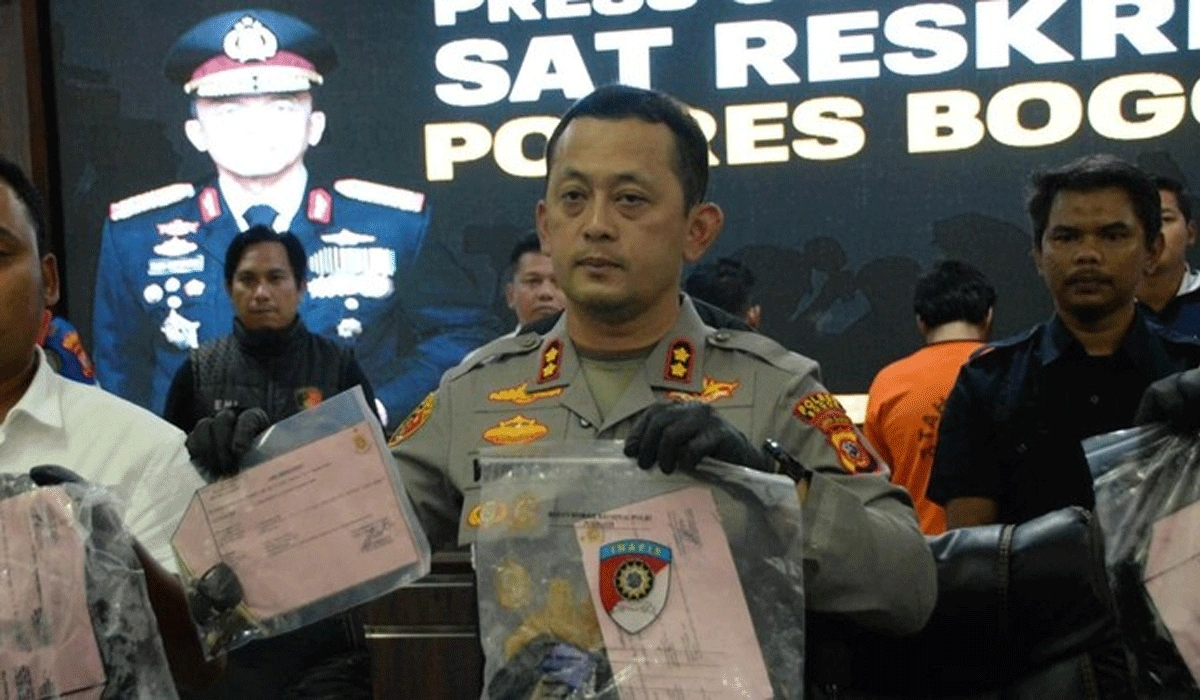 Polres Bogor Ungkap Pembunuhan Sadis Sopir Taksi Online