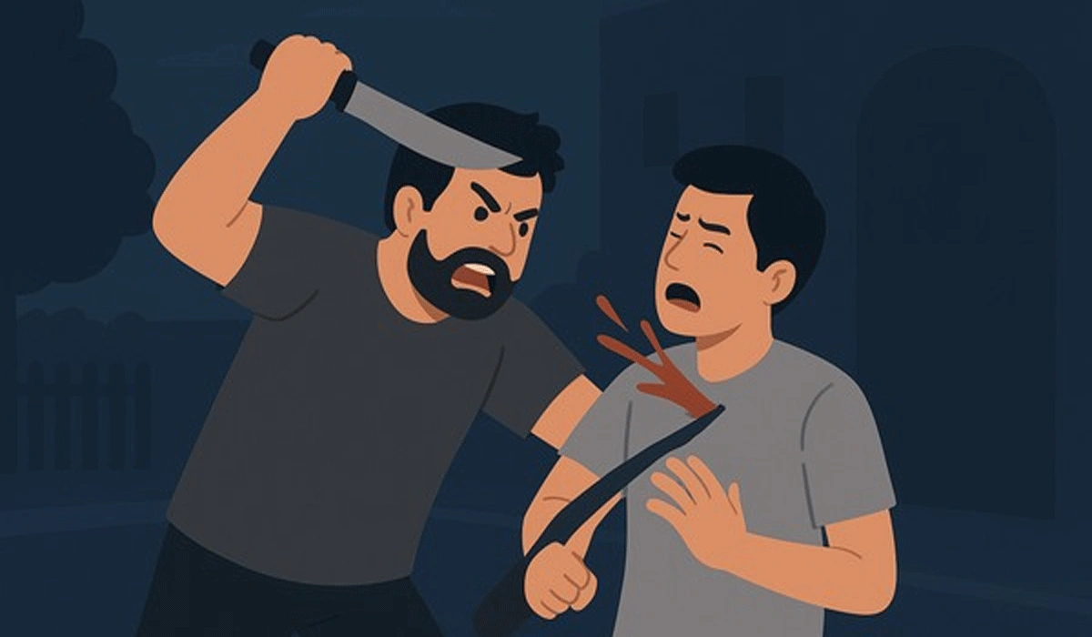 Ricuh Bansos di Lampung Selatan Kepala Dusun Sampai Dibacok Warga