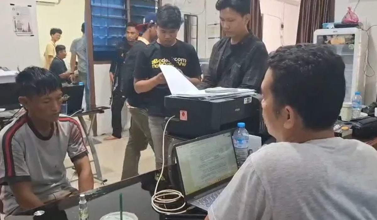 Aksi Baku Tembak Warnai Penangkapan Pencuri Sawit